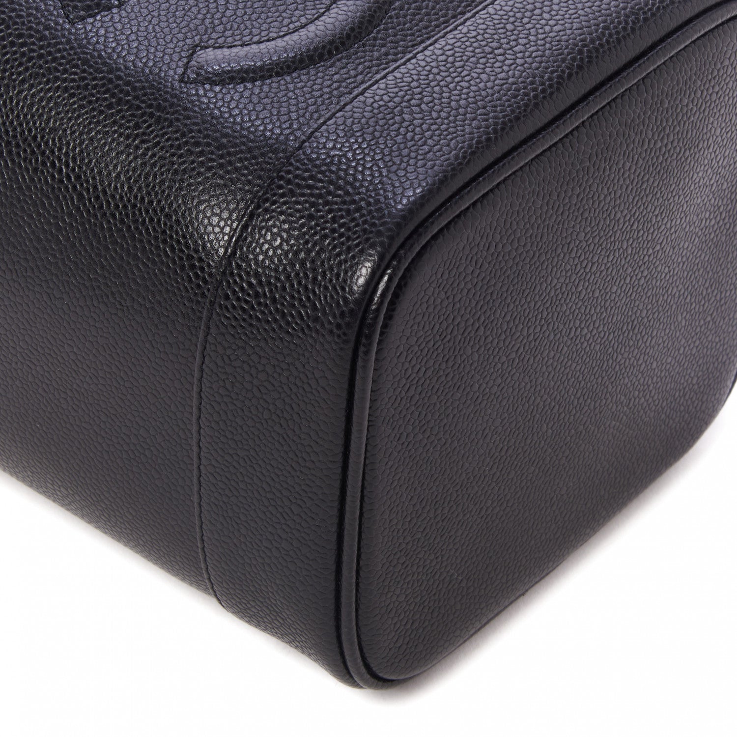 Chanel Caviar Vanity Cosmetic Case Black 5 of 8