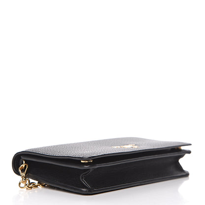 Prada Vitello Daino Mini Crossbody Bag Black 4 of 11