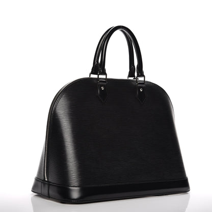 Louis Vuitton Epi Alma PM Black 4 of 13