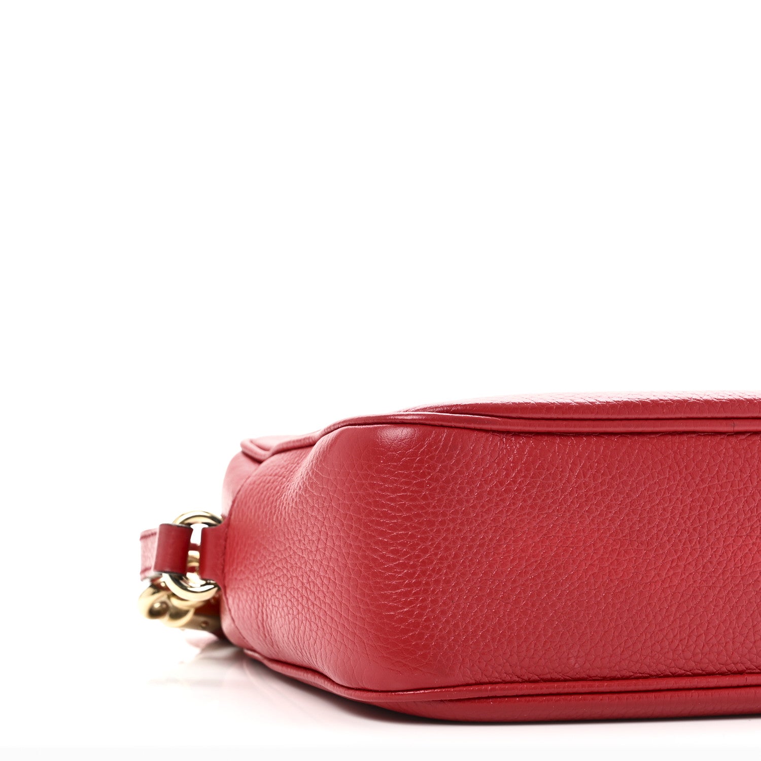 Gucci Pebbled Calfskin Small Soho Disco Bag Tabasco Red 1846570