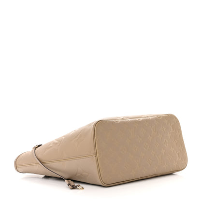 Louis Vuitton Empreinte Monogram Giant Neverfull MM Tourterelle 4 of 10