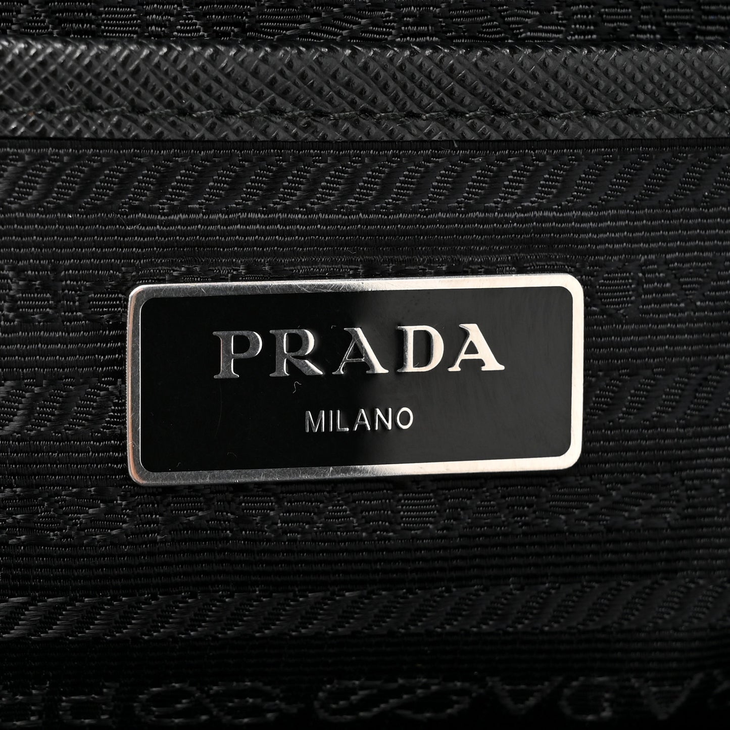 Nylon New Vela Studded Backpack Black