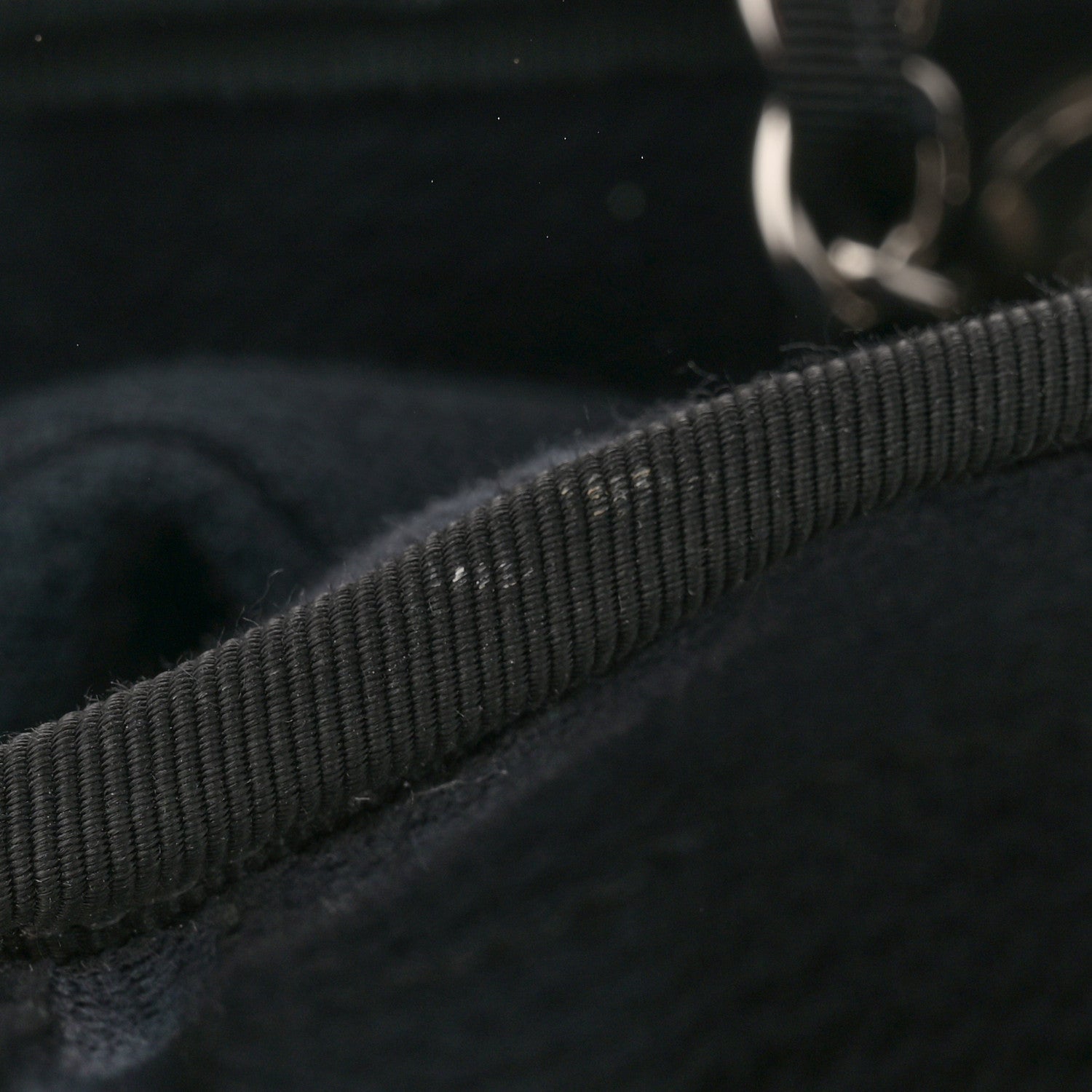 Chanel Mixed Fibers Medium Deauville Tote Dark Blue 13 of 13