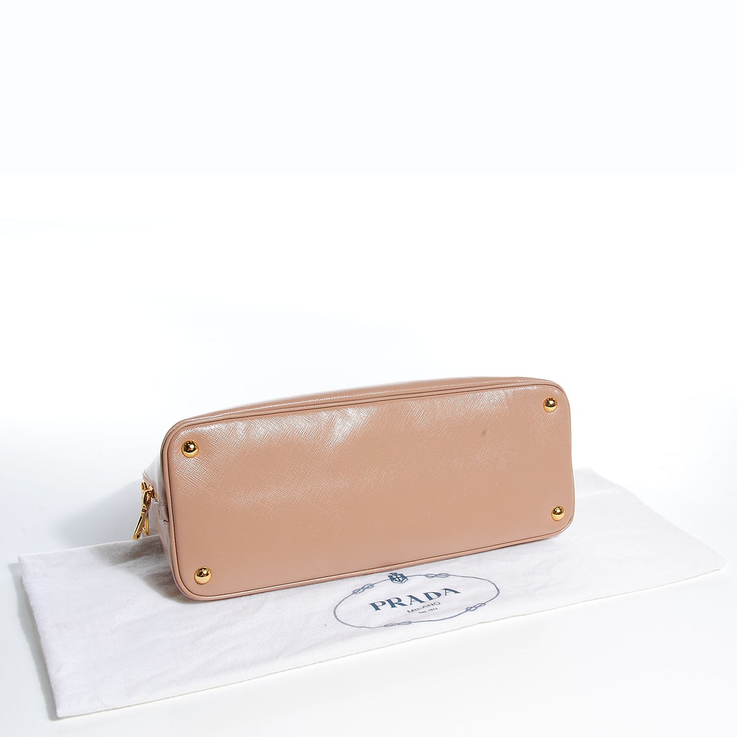 Saffiano Vernice Promenade Tote Cammeo