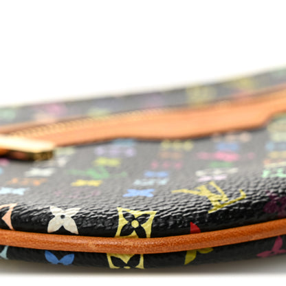 Louis Vuitton Monogram Multicolor Pochette Plate GM Black 7 of 7