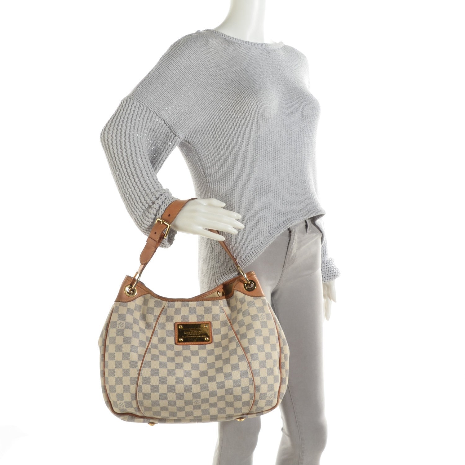 Louis Vuitton Damier Azur Galliera PM 3 of 10