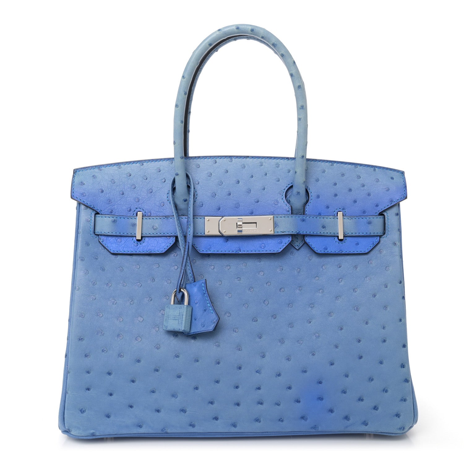 Hermes Ostrich Birkin 30 Mykonos 1 of 15