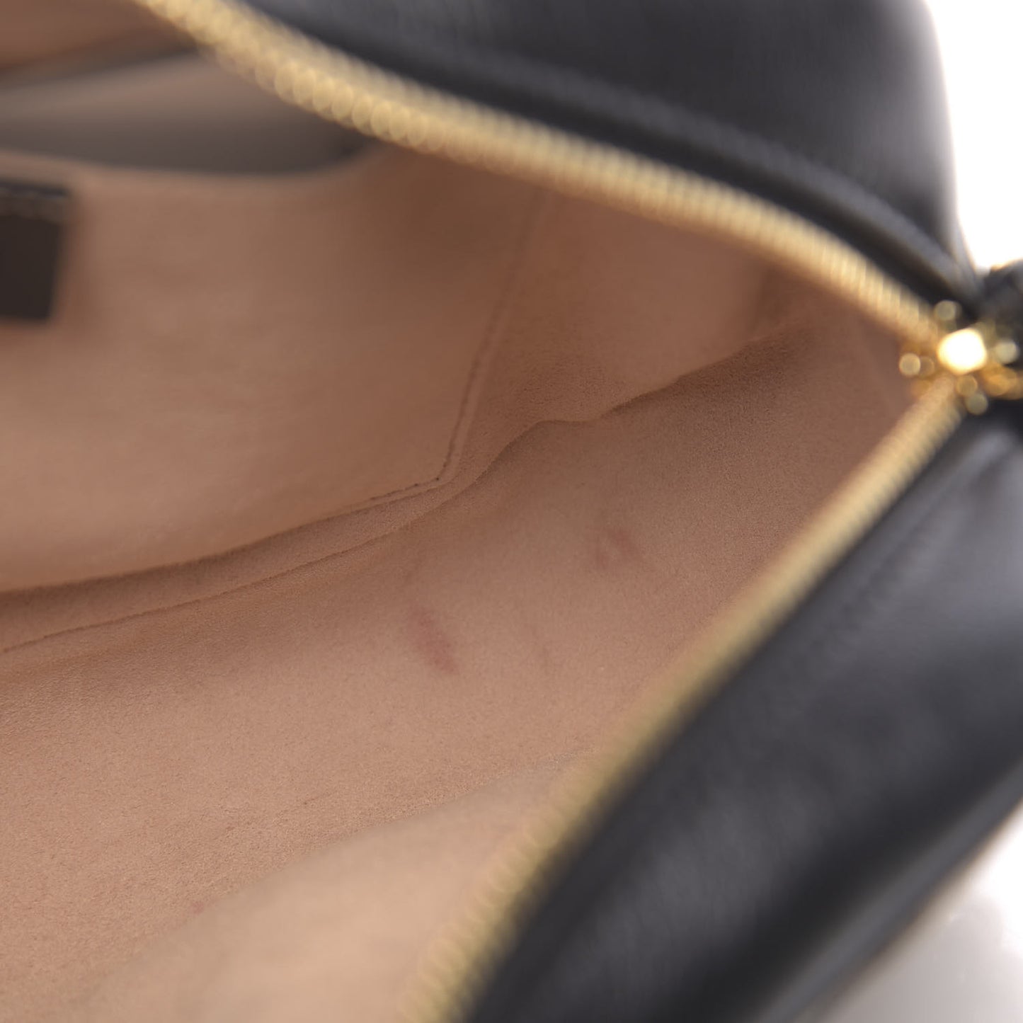 Monogram Matelasse Diagonal Small GG Marmont Chain Shoulder Bag Beige Black