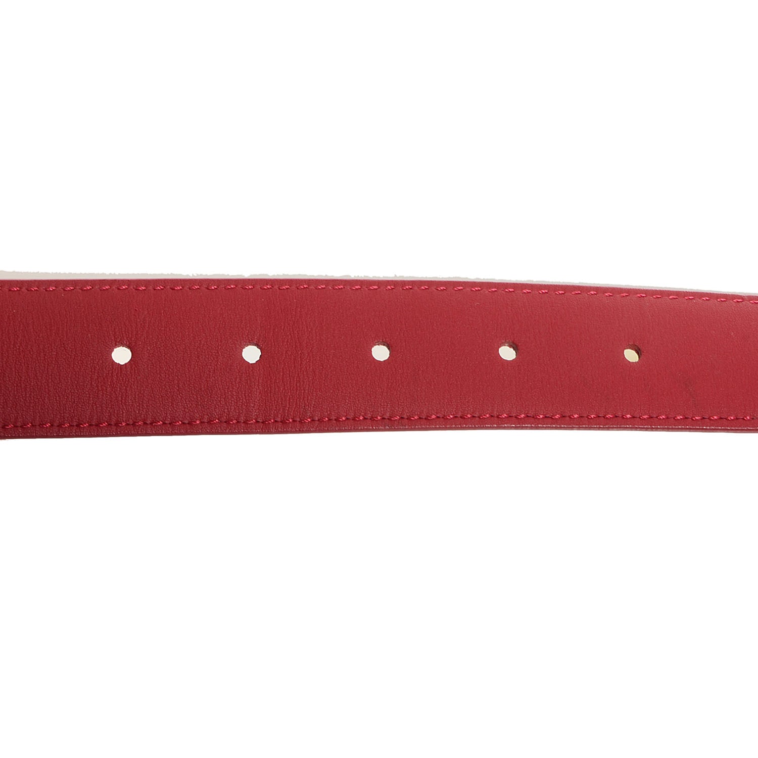Louis Vuitton Monogram Multicolor LV Cut Reversible Belt 90 36 White 6 of 8