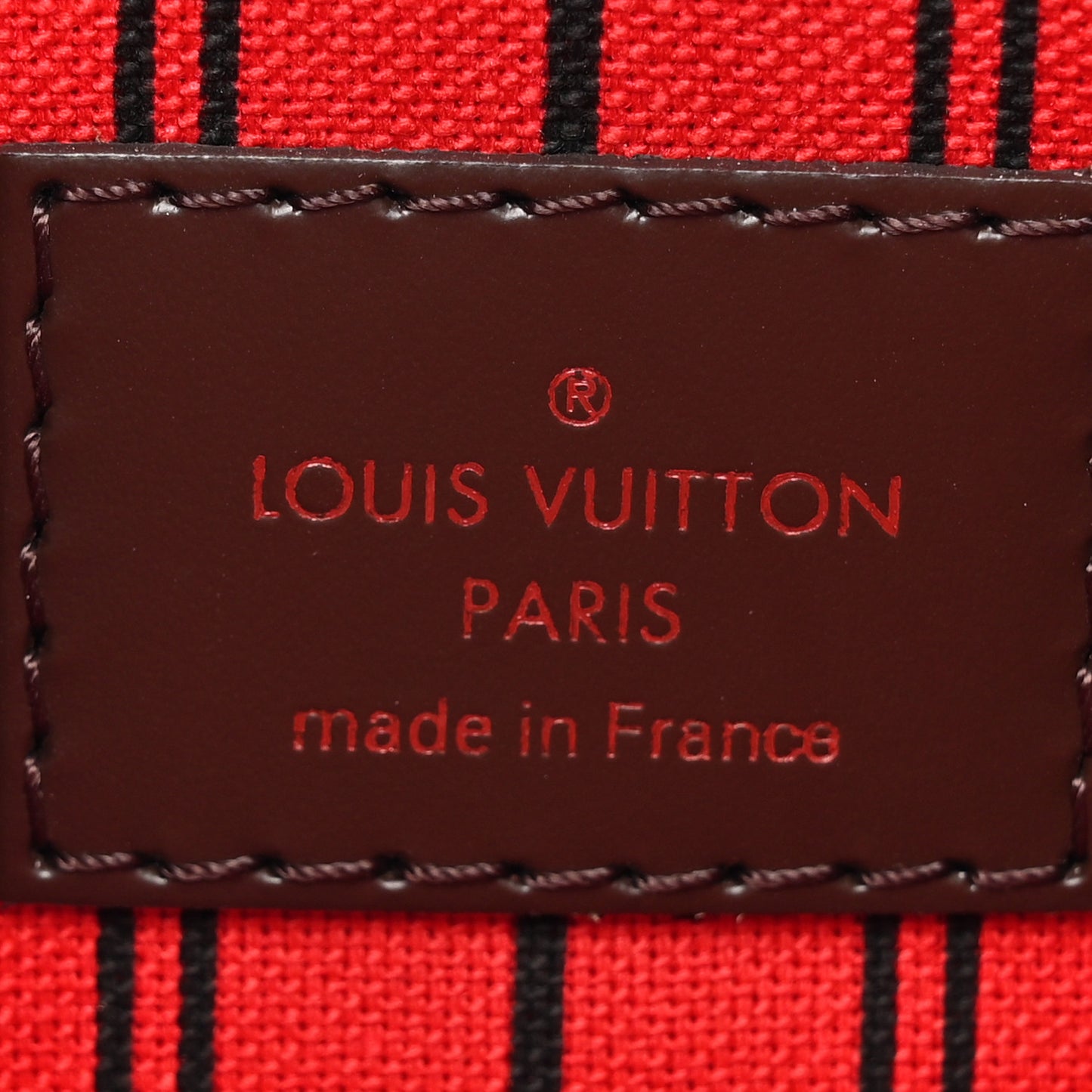 Damier Ebene Neverfull PM Pochette