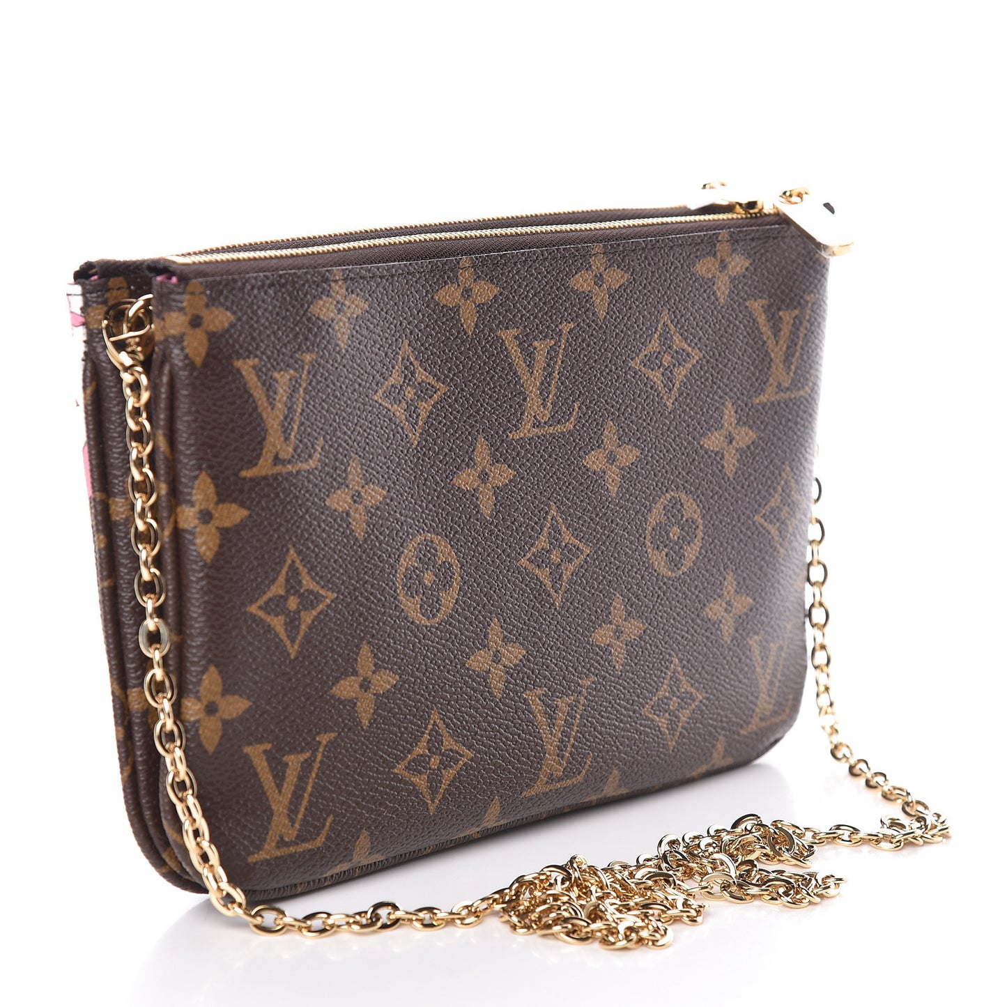 Monogram 2019 Christmas Animation Double Zip Pochette