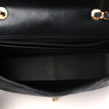 Chanel Caviar Quilted Jumbo Single Flap Black 5 of 9