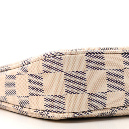 Louis Vuitton Damier Azur Pochette Accessories NM 7 of 9