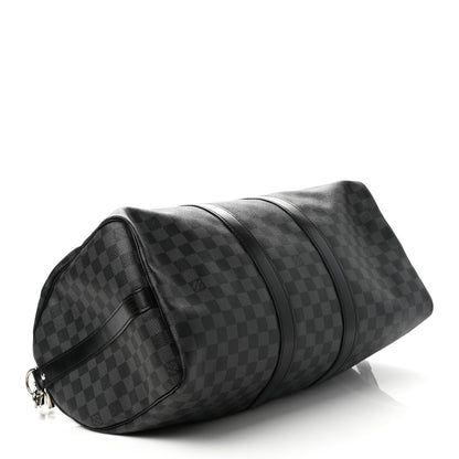 Louis Vuitton Damier Graphite Keepall Bandouliere 45 3 of 10