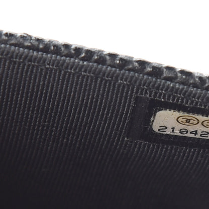 Chanel Caviar Quilted Wallet On Chain WOC Black 10 of 12