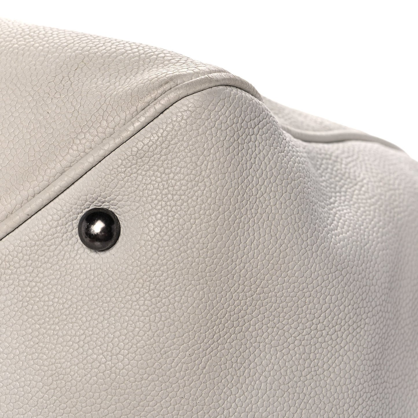 Caviar Timeless CC Shopping Tote White