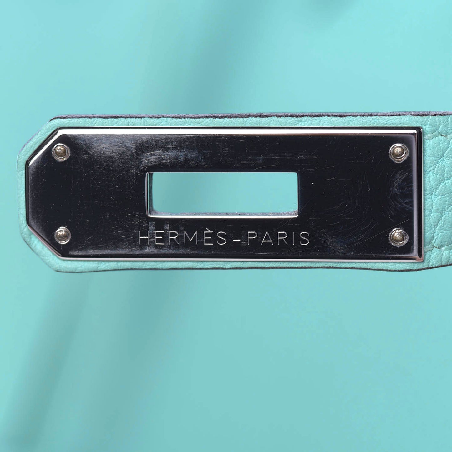 Togo Birkin 35 Bleu Atoll