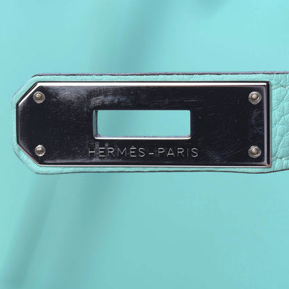 Hermes Togo Birkin 35 Bleu Atoll 46 of 48