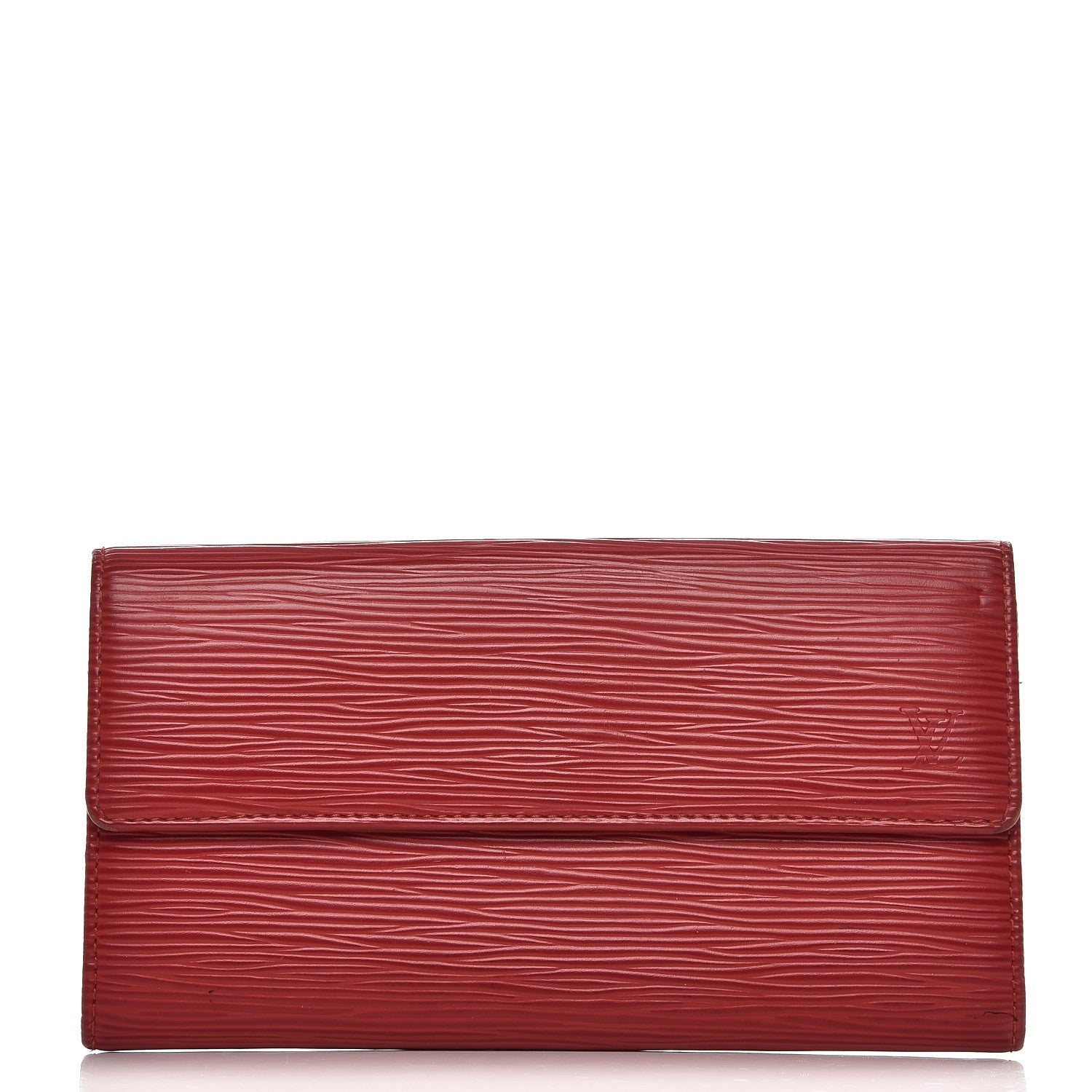Louis Vuitton Epi Sarah Wallet Castillan Red 1 of 10