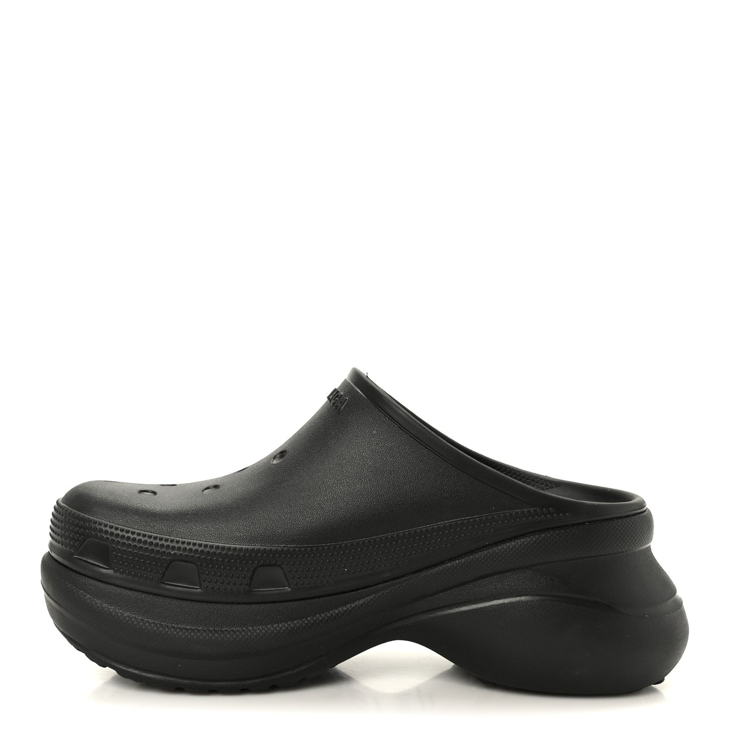 X CROCS Rubber Womens Mules 38 Black