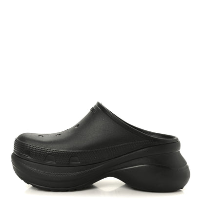 Balenciaga X CROCS Rubber Womens Mules 38 Black 1 of 10