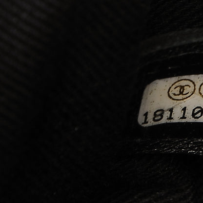 Chanel Iridescent Caviar Quilted Small Chic Flap Dark Grey 6 of 6