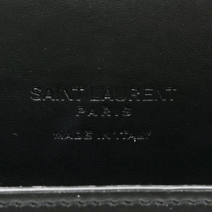 Saint Laurent Calfskin Phone Holder Crossbody Black 6 of 10