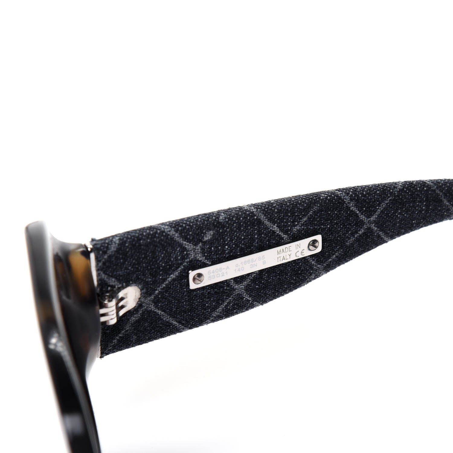 Chanel Denim Rectangle Sunglasses 5406 Tortoise 6 of 8