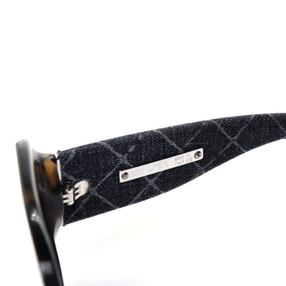 Chanel Denim Rectangle Sunglasses 5406 Tortoise 6 of 8