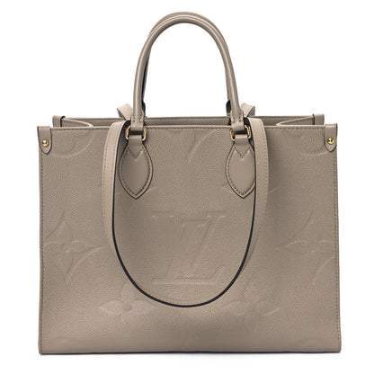 Louis Vuitton Empreinte Monogram Giant Onthego MM Tourterelle 1 of 9