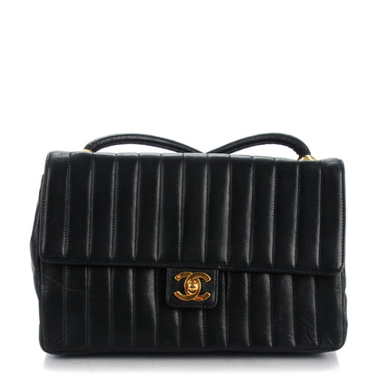 Chanel Lambskin Vertical Quilt Small Flap Black 1 of 9