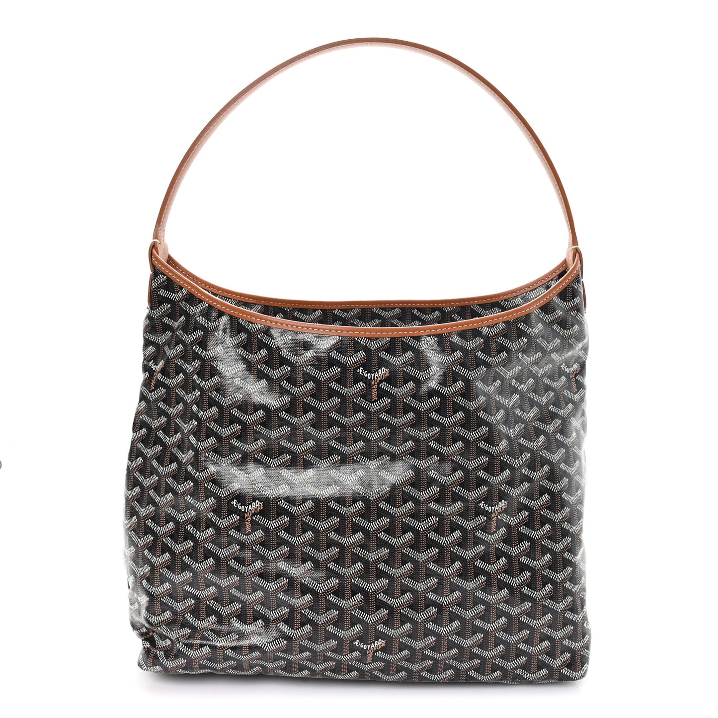 Goyardine Boheme Hobo Black Gold