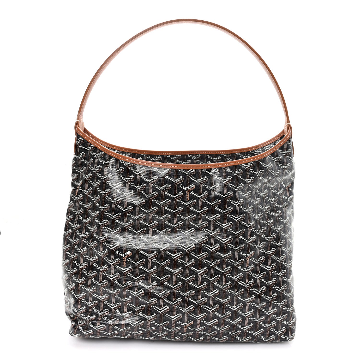 Goyard Goyardine Boheme Hobo Black Gold 1 of 11