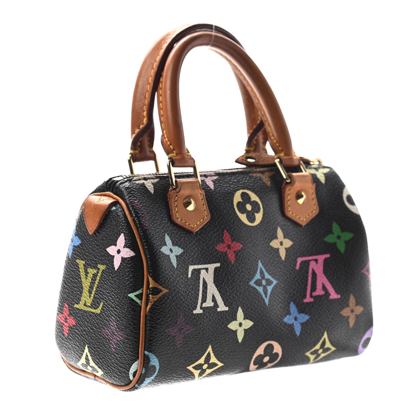 Monogram Multicolor Mini Sac HL Speedy Black