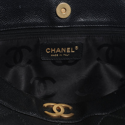 Chanel Caviar Quilted Shopping Tote Black 6 of 7