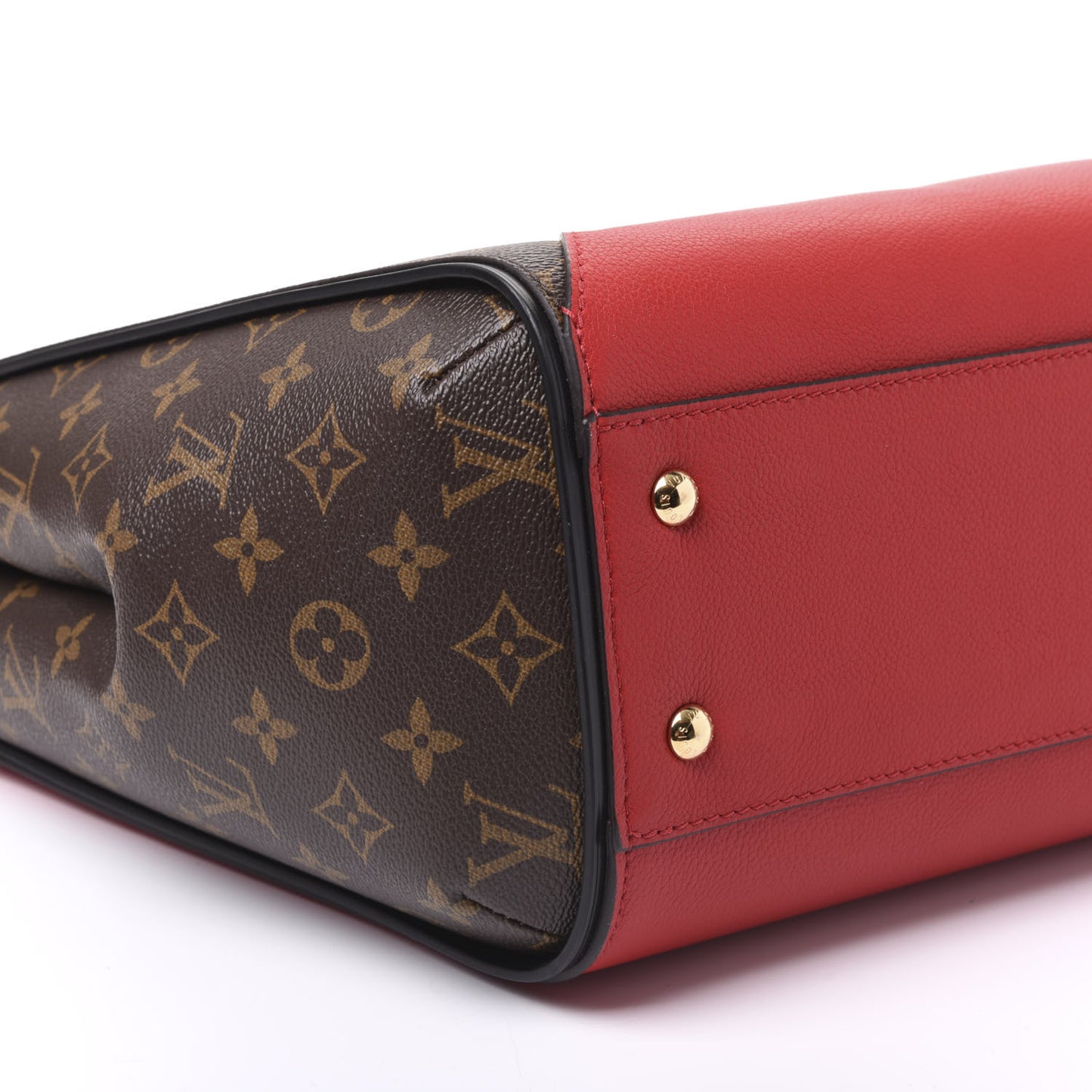 Calfskin Monogram Kimono Tote Cherry