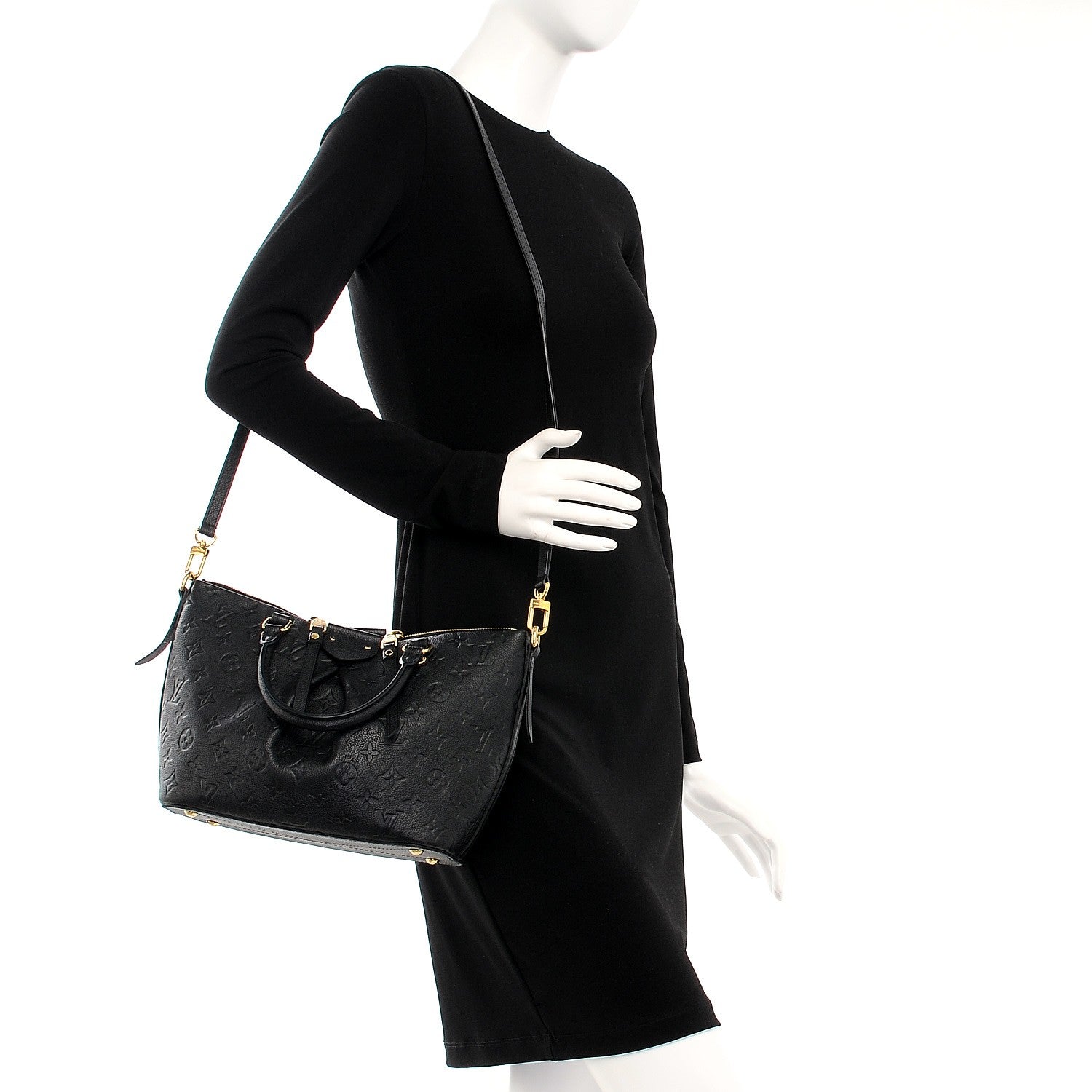 Louis Vuitton Empreinte Mazarine PM Black 2 of 9