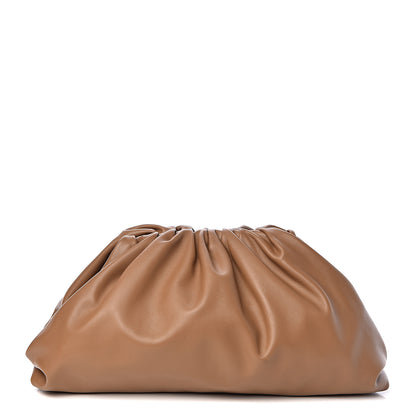 Bottega Veneta Smooth Butter Calf The Pouch Oversized Clutch Cammello 1 of 9