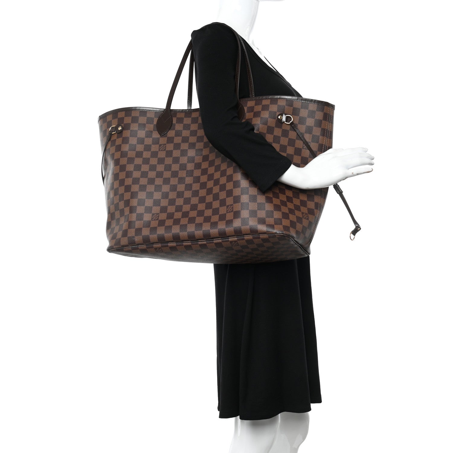 Louis Vuitton Damier Ebene Neo Neverfull GM 2 of 11