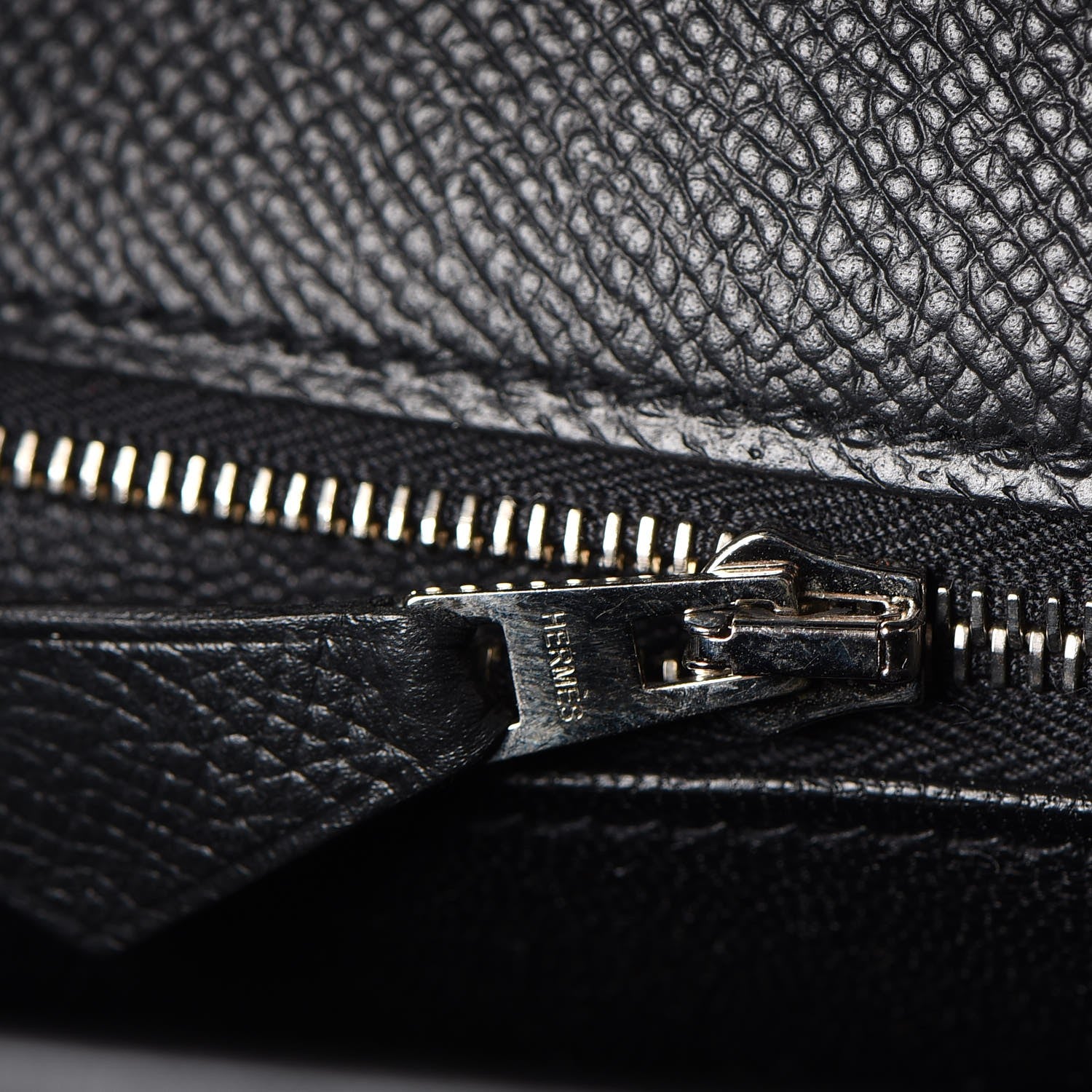 Hermes Epsom Kelly Sellier 28 Black 9 of 36
