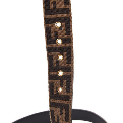 Fendi Ribbon Vitello Century FF 1974 Belt 95 38 Fango Moro 4 of 7