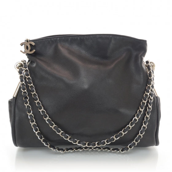Chanel Lambskin Ultimate Soft Tote Black 1 of 9