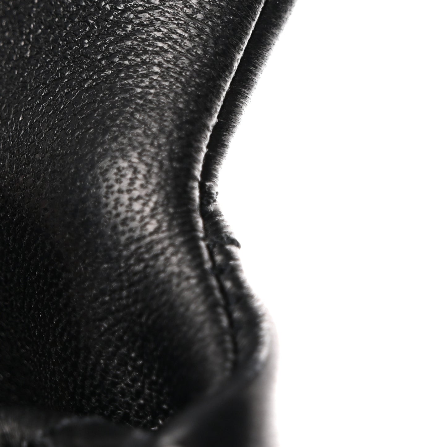 Lambskin Quilted Sade Puffer Envelope Clutch Black