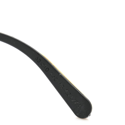 Louis Vuitton Metal Monogram Grease Sunglasses Z1172E Gold 7 of 9