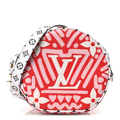 Louis Vuitton Monogram Giant Crafty Boite Chapeau Souple PM Rouge Rose Creme 1 of 10