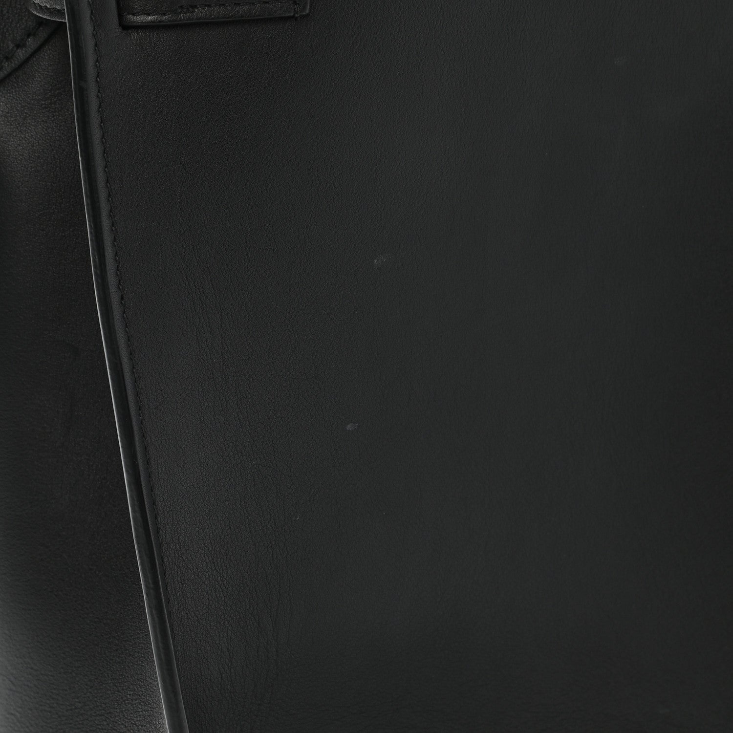 Celine Smooth Calfskin Long Strap Big Bag Bucket Black 18 of 21