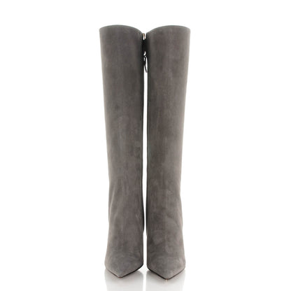 Louis Vuitton Suede Eyeline High Boots 35.5 Gris 2 of 7