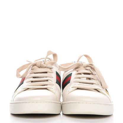 Gucci X SEGA Calfskin Ayers Web Guccy Womens Ace Sneakers 37 White 2 of 12