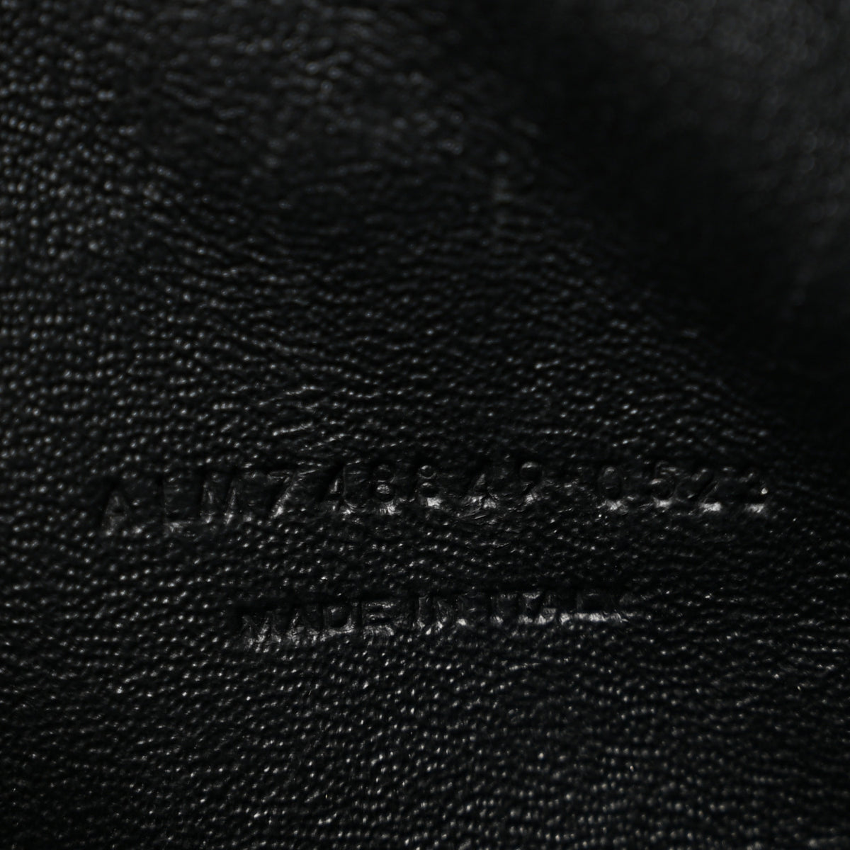 Saint Laurent Calfskin Matelasse Monogram Mini Lou Camera Bag Black 7 of 13