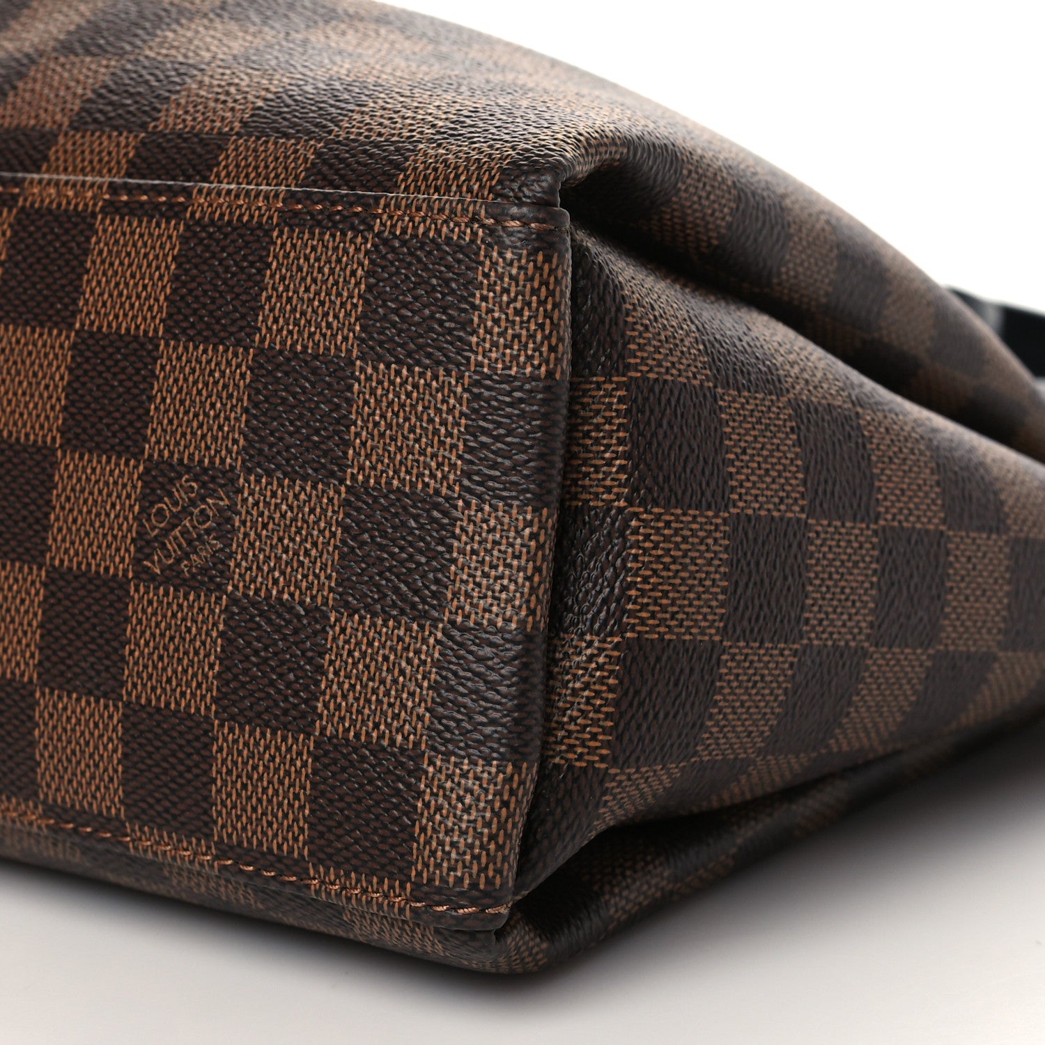 Louis Vuitton Damier Ebene Odeon Tote PM Black 9 of 10